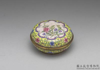 图片[2]-Copper-body painted enamel box, Qing dynasty, Qianlong reign (1736-1795)-China Archive